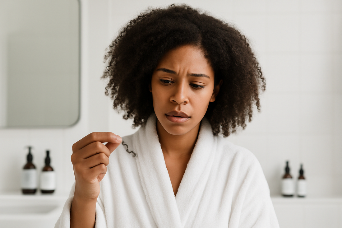 When the body senses stress .whether from inflammation, illness, or nutrient deficiencies it cuts off supply to the scalp.
