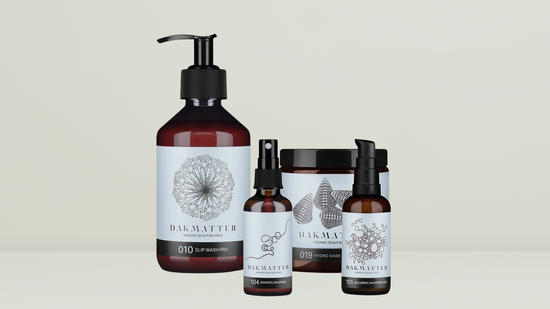 Metod: *LINDRANDEPAKET* 010 Slip Wash Pro | 101 Saluron 24h Hydro Gel | 104 Mancolixin Spray | 019 Hydro Mask Prur Riche |