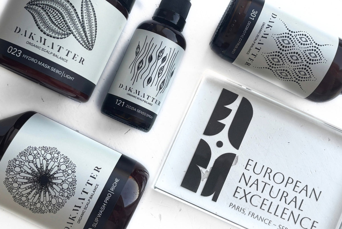 Award of Excellence Bundle: Dakmatter products with the European Natural Excellence trophy
